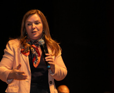 Curitiba, 21 de março de 2025 - 1º Seminário Estadual de Políticas Públicas de Combate ao Racismo – Respeito e Reconhecimento dos Povos de Terreiro e Religião de Matriz Africana, no Teatro Guaíra.