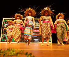 Curitiba, 21 de março de 2025 - 1º Seminário Estadual de Políticas Públicas de Combate ao Racismo – Respeito e Reconhecimento dos Povos de Terreiro e Religião de Matriz Africana, no Teatro Guaíra.