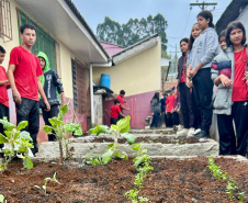 SANEPAR leva projetos de educação ambiental para escolas de General Carneiro