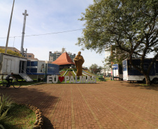 Casa Fácil Paraná, a Cohapar financia diretamente a construção de casas para famílias com renda de um a seis salários mínimos em Palmas Foto: Geraldo Bubniak/AEN