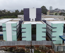 União da Vitória, 23 de maio de 2025 - Construção do Ambulatório Médico de Especialidades (AME).