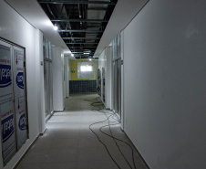 União da Vitória, 23 de maio de 2025 - Construção do Ambulatório Médico de Especialidades (AME).
