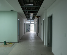 União da Vitória, 23 de maio de 2025 - Construção do Ambulatório Médico de Especialidades (AME).