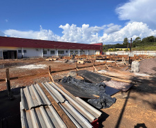  Após três meses da autorização, Hospital Regional do Sudoeste avança nas obras do novo bloco de hemodinâmica e UTI   