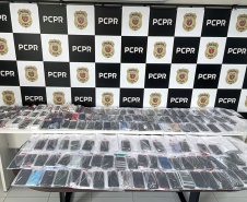 Em iniciativa inédita, PCPR devolverá 160 celulares recuperados em Cascavel