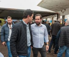 A Secretaria de Estado das Cidades e a Agência de Assuntos Metropolitanos do Paraná (Amep) apresentam nesta sexta-feira (27), em Londrina, o projeto definitivo do Terminal Metropolitano.  Foto: Geraldo Bubniak/AEN