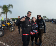 Turismo sobre rodas: comboio com mais de 300 motociclistas movimenta serviços e atrativos dos Campos Gerais