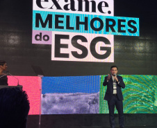 Copel recebe prêmio Melhores do ESG como destaque do setor de energia em práticas sustentáveis