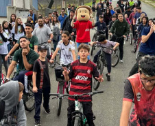 Incentivo ao uso da bicicleta: projeto desenvolvido em colégio estadual é premiado pelo Ministério das Cidades
