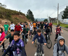 Incentivo ao uso da bicicleta: projeto desenvolvido em colégio estadual é premiado pelo Ministério das Cidades