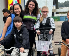 Incentivo ao uso da bicicleta: projeto desenvolvido em colégio estadual é premiado pelo Ministério das Cidades