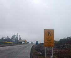75%: concretagem de rodovia entre Clevelândia e Pato Branco deve terminar em junho