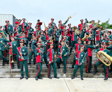 Sonho quase realizado: Banda de alunos do Caximba de malas prontas para a Europa