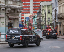  Criminalidade cai no Centro de Curitiba com reforço policial e avanço no combate às drogas