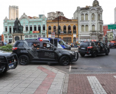  Criminalidade cai no Centro de Curitiba com reforço policial e avanço no combate às drogas
