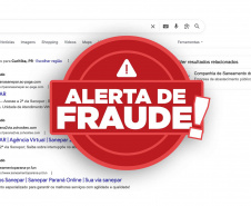   Sites falsos: Sanepar alerta sobre golpe virtual
