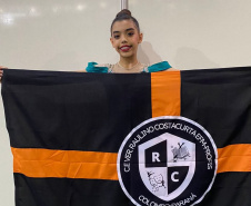 SEED - Jogos Escolares para o mundo: colombense brilha com medalha de prata no Mundial Júnior de Ginástica Rítmica