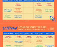 Centro Juvenil de Artes Plásticas divulga período de inscrições para oficinas do 2º semestre