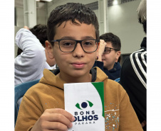 SEDEF - Mais 500 óculos serão entregues nesta semana a estudantes da rede pública pelo Programa Bons Olhos