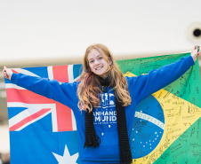 Mais 59 estudantes da rede estadual embarcam para intercâmbio na Austrália pelo Ganhando o Mundo
