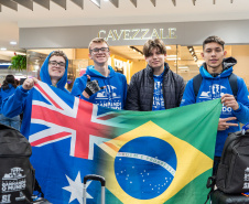 Mais 59 estudantes da rede estadual embarcam para intercâmbio na Austrália pelo Ganhando o Mundo