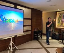 Turismo do Paraná é apresentado a agentes de viagens em Fortaleza, no Ceará