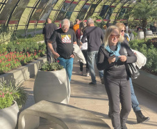 Exposição Fauna Ameaçada é Fauna a Ser Salva" atrai turistas para o Jardim Botânico de Curitiba