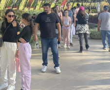 Exposição Fauna Ameaçada é Fauna a Ser Salva" atrai turistas para o Jardim Botânico de Curitiba
