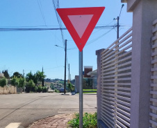 DETRAN - Obras de sinalização iniciadas pelo Detran em junho somam mais de R$ 1,3 milhão
