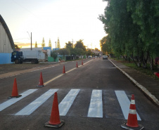DETRAN - Obras de sinalização iniciadas pelo Detran em junho somam mais de R$ 1,3 milhão