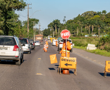 Portos do Paraná inicia obras viárias em Antonina