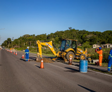 Portos do Paraná inicia obras viárias em Antonina