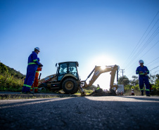 Portos do Paraná inicia obras viárias em Antonina