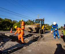 Portos do Paraná inicia obras viárias em Antonina