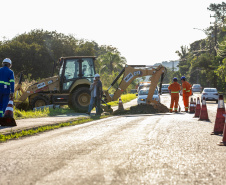 Portos do Paraná inicia obras viárias em Antonina