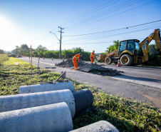 Portos do Paraná inicia obras viárias em Antonina