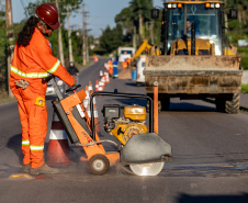 Portos do Paraná inicia obras viárias em Antonina