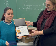 Aluna de Sengés é escolhida para representar o Paraná no programa Jovem Senador
