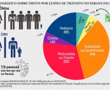 DETRAN - Primeiro a elaborar um Plano Estadual de Segurança no Trânsito, Paraná quer reduzir 50% das mortes nas vias e rodovias do Estado