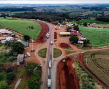 DER/PR inicia serviços de construção do novo viaduto de Lerroville na PR-445
