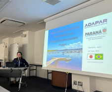 Fiscal da Adapar representa o Brasil em projeto internacional sobre pesca e aquicultura no Japão