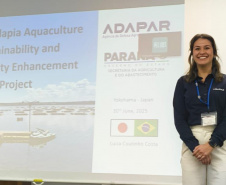 Fiscal da Adapar representa o Brasil em projeto internacional sobre pesca e aquicultura no Japão