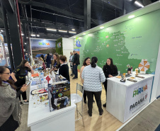 SETU - Estande do Paraná na ExpoCatólica mostra atrativos e produtos da fé, artesanato e gastronomia típica