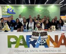 SETU - Estande do Paraná na ExpoCatólica mostra atrativos e produtos da fé, artesanato e gastronomia típica