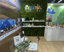 SETU - Estande do Paraná na ExpoCatólica mostra atrativos e produtos da fé, artesanato e gastronomia típica