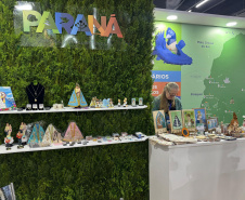 SETU - Estande do Paraná na ExpoCatólica mostra atrativos e produtos da fé, artesanato e gastronomia típica