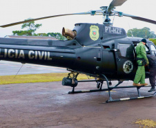 PCPR celebra nove anos do Grupamento de Operações Aéreas (GOA) com mais de 3.800 missões realizadas