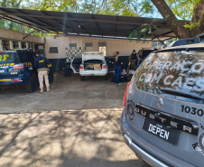 K9 “Glock”, da Polícia Penal, fareja e encontra 81 kg de maconha durante ação conjunta com a PRF em Maringá