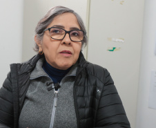 A professora Beatriz Cardoso da Silva, de Paranaguá, foi a primeira ganhadora do prêmio de R$ 1 milhão do sorteio do Programa Nota Paraná.