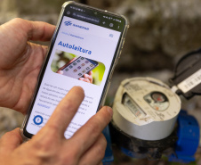 Sanepar - Clientes da Sanepar podem fazer a leitura do hidrômetro utilizando aplicativo ou site